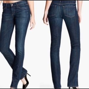 citizens of human zippers straight leg jeans